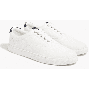 J.Crew Factory Men's Explorer Canvas Lace-up Sneakers for $14 for Passport members J.Crew Factory Men's Explorer Canvas Lace-up Sneakers for $14 for Passport members