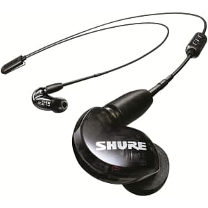 Shure SE215 Wired Sound Isolating Earbuds for $59 Shure SE215 Wired Sound Isolating Earbuds for $59