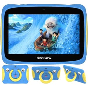Blackview Kids Tablet Tab 3 Kids, 7 inch Android 13 Tablet, 4(2+2) GB+32GB/TF 1TB, Android Tablet for $50