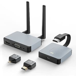 Braidol Wireless HDMI Transmitter and Receiver for $129