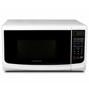 Farberware Classic FMO07ABTWHA 0.7 Cu. Ft 700-Watt Microwave Oven with LED Lighting, White for $76 Farberware Classic FMO07ABTWHA 0.7 Cu. Ft 700-Watt Microwave Oven with LED Lighting, White for $76