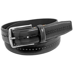 Stacy Adams Men's Carnegie Leather Belt for $16 Stacy Adams Men's Carnegie Leather Belt for $16