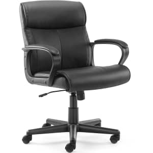 Padded Mid-Back Home Office Chair for $65
