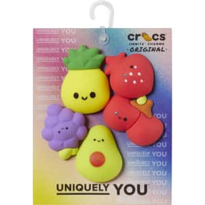 Crocs Jibbitz Squish Fruits Shoe Charms 5-Pack for $10