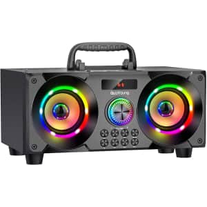 BabYoung 60W Portable Bluetooth Speaker for $40