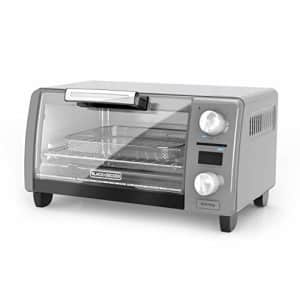 Black + Decker BLACK+DECKER TOD1775G Crisp N Bake Air Fry Digital Toaster Oven, 9" Pizza or 4 Slices of Bread, Gray for $63 Black + Decker BLACK+DECKER TOD1775G Crisp N Bake Air Fry Digital Toaster Oven, 9" Pizza or 4 Slices of Bread, Gray for $63