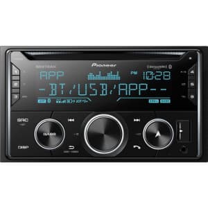 Pioneer Double-DIN Bluetooth CD Receiver for $120 Pioneer Double-DIN Bluetooth CD Receiver for $120