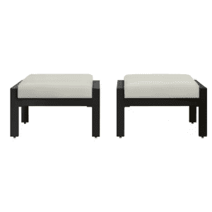 Home Decorators Collection Kentwell Patio Ottoman 2-Pack for $69