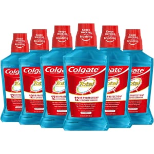 Colgate Total Pro-Shield Alcohol Free Mouthwash 6-Pack for $23 via Sub & Save Colgate Total Pro-Shield Alcohol Free Mouthwash 6-Pack for $23 via Sub & Save