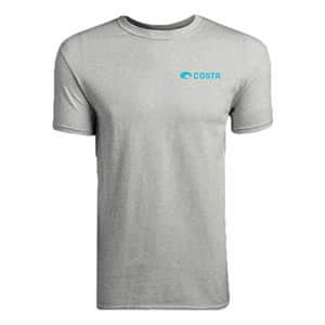 Costa Del Mar Men's Topwater Short Sleeve T Shirt, Gray Heather, Small for $20 Costa Del Mar Men's Topwater Short Sleeve T Shirt, Gray Heather, Small for $20