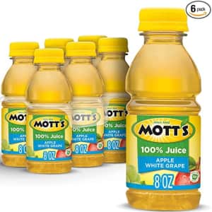 Mott's Apple White Grape 8-oz. Bottle 6-Pack for $3.44 via Sub. & Save