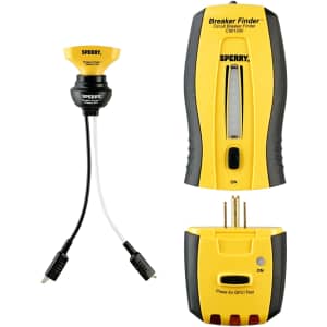 Sperry Instruments Circuit Breaker Finder and Accessory Kit for $34 Sperry Instruments Circuit Breaker Finder and Accessory Kit for $34