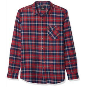 Rip Curl Men's Big Boys' Salt Water Culture Check Long Sleeve Shirt, Washed Red, M for $57