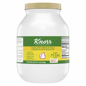 Knorr Chicken Flavor Bouillon Base 7.9-lb. Tub for $11 via Sub & Save Knorr Chicken Flavor Bouillon Base 7.9-lb. Tub for $11 via Sub & Save