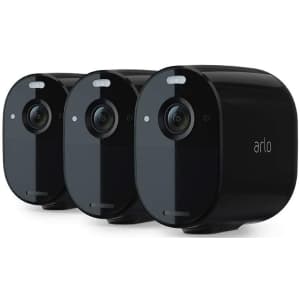 Arlo Essential Spotlight Camera 3-Pack for $286 Arlo Essential Spotlight Camera 3-Pack for $286