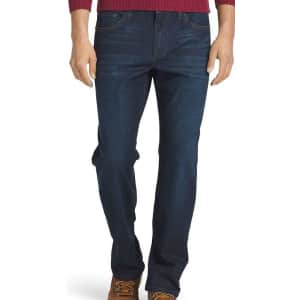 Izod Men's Relaxed Fit Jeans for $20