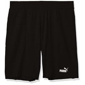PUMA Men's Essentials+ 12" Shorts, Cotton Black, XL for $20 PUMA Men's Essentials+ 12" Shorts, Cotton Black, XL for $20