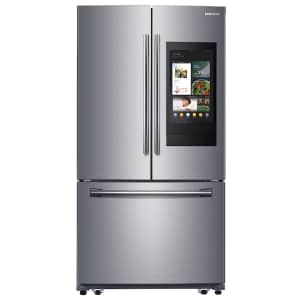 Samsung 25.1-Cu. Ft. 3-Door French Door Refrigerator with Family Hub for $1,899