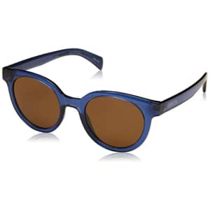 Levi's LV 1009/S Oval Sunglasses, Blue, 50mm, 21mm for $38
