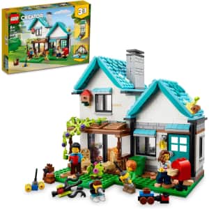 LEGO Creator 3-in-1 Cozy House Building Kit for $54