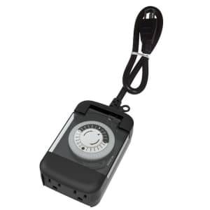 Utilitech 15A 2-Outlet Plug-in Countdown Indoor/Outdoor Lighting Timer for $14 Utilitech 15A 2-Outlet Plug-in Countdown Indoor/Outdoor Lighting Timer for $14
