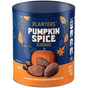 Planters Fall Edition Pumpkin Spice Almonds 15.25-oz Canister for $6