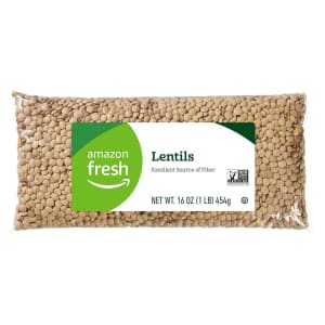 Amazon Fresh 16-oz. Lentils for $2