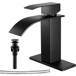 Waterfall Flow Bathroom Faucet for $22