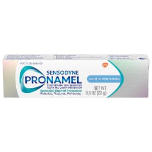 Sensodyne Pronamel Gentle Whitening 0.8-oz. Toothpaste for $1.56 via Sub & Save