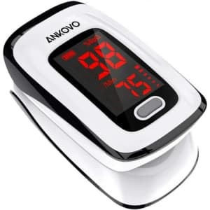 Ankovo 500E Fingertip Pulse Oximeter for $10