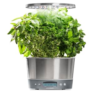 AeroGarden Harvest Elite 360 w/ Gourmet Herb Seed Pod Kit for $80