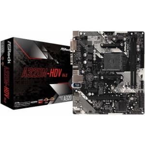 ASRock AMD Ryzen AM4 Chip MicroATX Motherboard for $54 ASRock AMD Ryzen AM4 Chip MicroATX Motherboard for $54