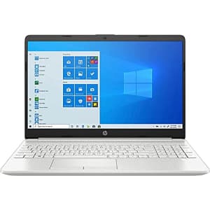HP 15 Laptop, 11th Generation Intel Core i3-1115G4, Intel UHD Graphics,8 GB RAM, 256 GB SSD, for $350