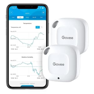 Govee Bluetooth Hygrometer Thermometer 2-Pack for $17 Govee Bluetooth Hygrometer Thermometer 2-Pack for $17