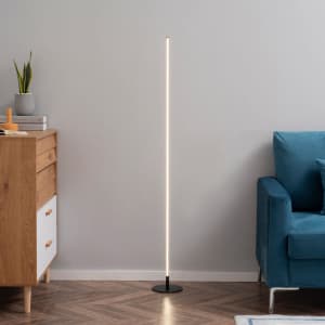 Homcom 58" Modern LED Steel Floor Lamp for $47
