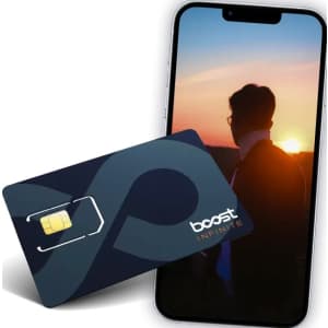 Boost Infinite Unlimited Data, Talk, and Text Plan: $25/ month