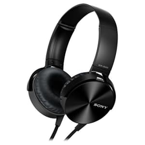 Sony MDR-XB450AP Extra Bass Headphone - Black (International Version U.S. Warranty May not Apply) for $55