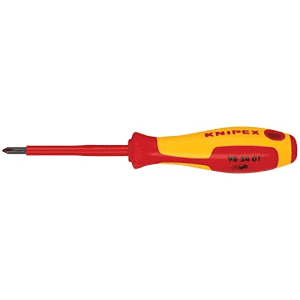 KNIPEX Tools 98 24 01 P1 Screwdriver, 3 1/4-Inch, 1000V Insulated for $9