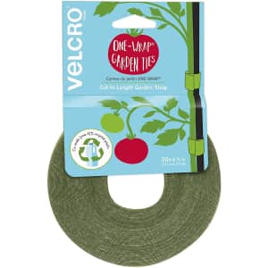 Velcro 50' x 1/2" One-Wrap Garden Ties for $6
