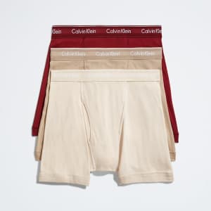 Calvin Klein Men's Underwear. Over 20 styles are discounted, like the pictured Calvin Klein Men's Cotton Classics 3-Pack Boxer Brief for $14 ($32 off). Plus, coupon code "FREESHIP129" bags free shipping (a $10 savings).