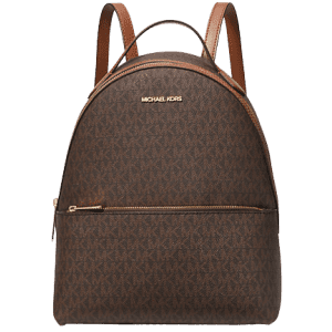 Michael Kors Sheila Medium Logo Backpack for $95