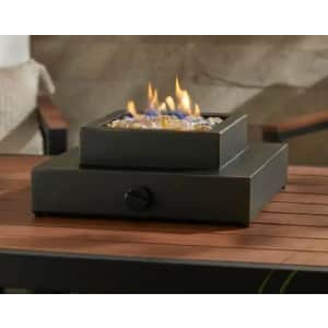 Hampton Bay 8,000-BTU Steel Propane Tabletop Fire Pit for $58