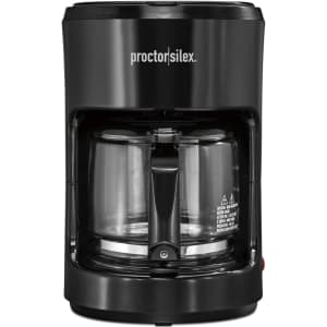 Proctor Silex 10-Cup Coffee Maker for $21
