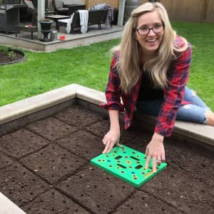 Seeding Square Seed Sowing Template for $28