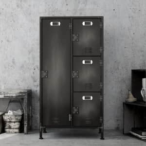 Williston Forge Aleyana Storage Locker Wardrobe for $234