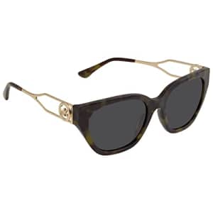 Michael Kors Dark Grey Solid Cat Eye Ladies Sunglasses MK2154 370587 54 for $87