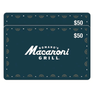 $100 in Romano's Macaroni Grill Gift Cards at Costco: for $65