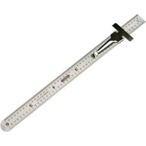 General Tools 6" Flex Precision Stainless Steel Ruler for $3