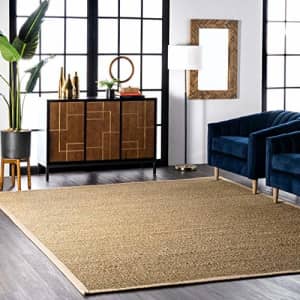 nuLOOM Elijah Seagrass Natural Area Rug, 8' x 10', Beige for $190 nuLOOM Elijah Seagrass Natural Area Rug, 8' x 10', Beige for $190