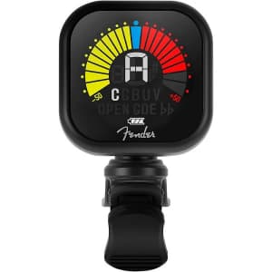 Fender Flash Rechargeable Tuner for $12